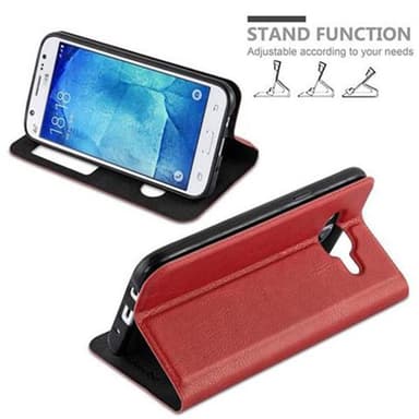 Lompakkokotelo Samsung Galaxy J5 2015 Case (Punainen)