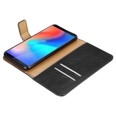 Cubot J3 PRO Suojakuori Lompakkokotelo (Musta)