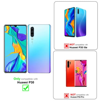 Huawei P30 Suojakuori Kotelo Case (Keltainen)
