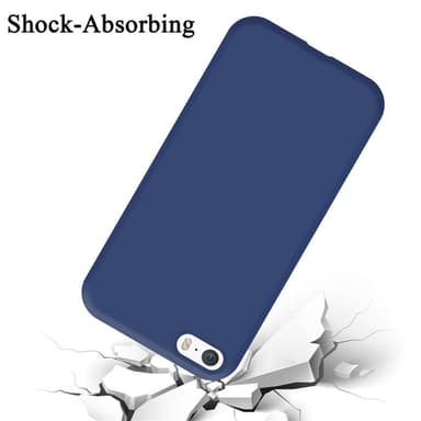 iPhone 5 / 5S / SE 2016 Suojakuori Kotelo (Sininen)