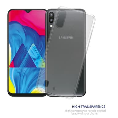 Samsung Galaxy A10 / M10 Suojakuori Kotelo (Läpinäkyvä)