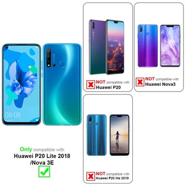 Huawei P20 LITE 2018 / NOVA 3E Suojakuori Kotelo