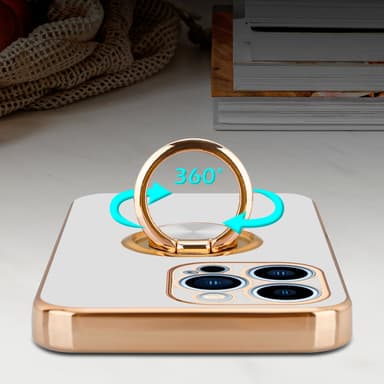 iPhone 13 PRO Suojakuori Kotelo (Valkoinen)