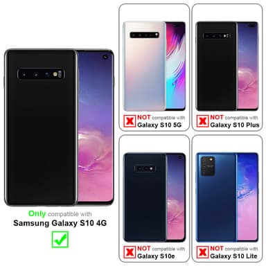 Samsung Galaxy S10 4G Suojakuori Lompakkokotelo