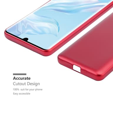 Huawei P30 PRO Suojakuori Kotelo (Punainen)