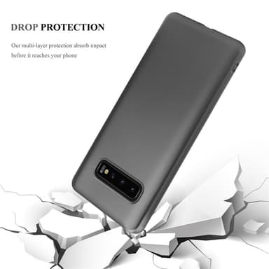 Samsung Galaxy S10 4G Suojakuori Kotelo (harmaa)