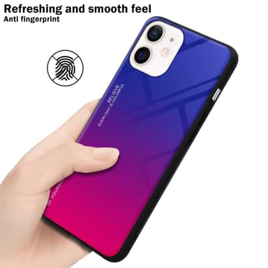 Suojakuori iPhone 12 MINI Kotelo (Musta)