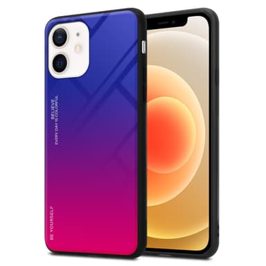 Suojakuori iPhone 12 MINI Kotelo (Musta)