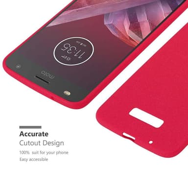 Suojakuori Motorola MOTO Z2 Kotelo (Punainen)