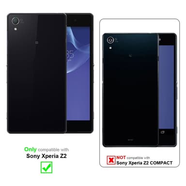 Suojakuori Sony Xperia Z2 Lompakkokotelo (Valkoinen)