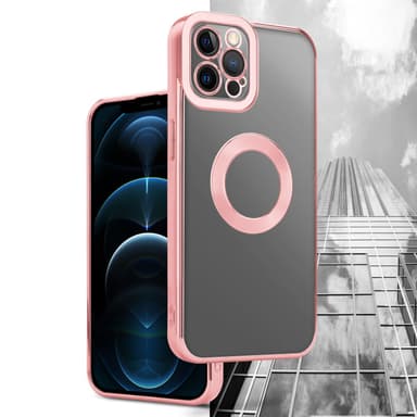 iPhone 12 PRO Suojakuori Kotelo (Läpinäkyvä)