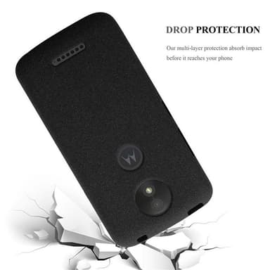 Suojakuori Motorola MOTO C PLUS Kotelo (Musta)