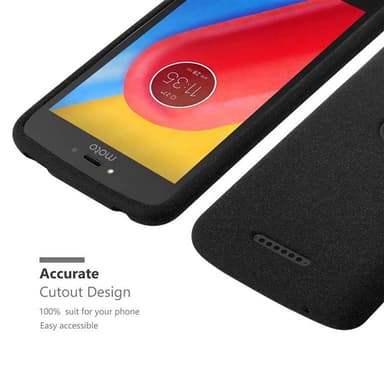 Suojakuori Motorola MOTO C PLUS Kotelo (Musta)