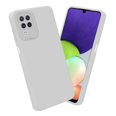 Samsung Galaxy A22 4G Suojakuori Kotelo (Valkoinen)