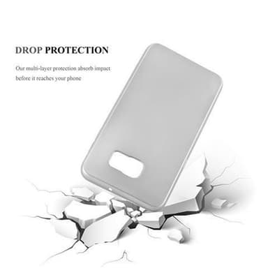 Samsung Galaxy S6 EDGE Suojakuori Kotelo (Hopea)