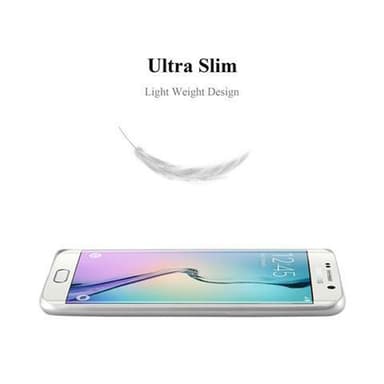 Samsung Galaxy S6 EDGE Suojakuori Kotelo (Hopea)