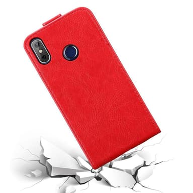 Cubot J3 PRO Suojakuori Lompakkokotelo (Punainen)