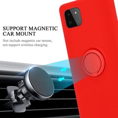 Samsung Galaxy A22 5G Suojakuori Kotelo (Punainen)