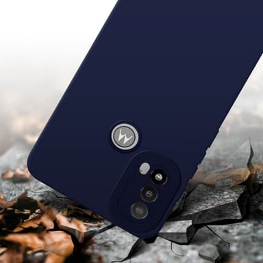 Motorola MOTO E20 Suojakuori Kotelo (Sininen)
