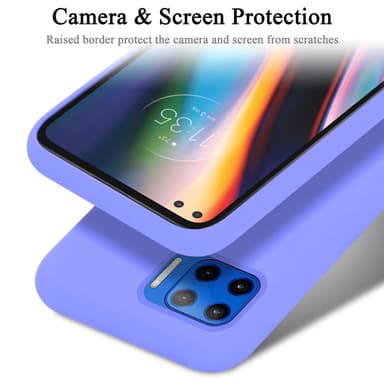 Motorola MOTO G 5G PLUS Suojakuori Kotelo (Violetti)