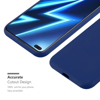 Suojakuori Realme 6 PRO Kotelo (Sininen)