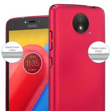 Motorola MOTO C Suojakuori Kotelo Cover (Punainen)