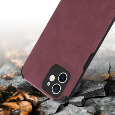 iPhone 12 Suojakuori Case Kotelo (Violetti)