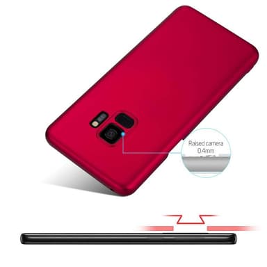 Samsung Galaxy S9 Suojakuori Kotelo Cover (Punainen)