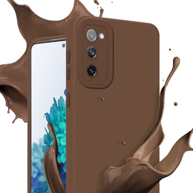 Samsung Galaxy S20 FE Suojakuori Kotelo (Ruskea)