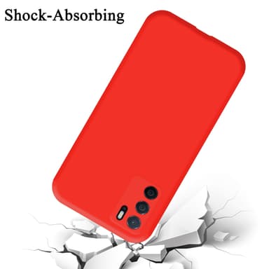 Oppo A16s / A54s Suojakuori Kotelo Case (Punainen)