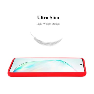 Suojakuori Samsung Galaxy NOTE 10 Kotelo (Punainen)