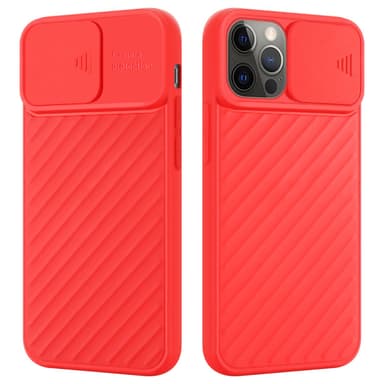 iPhone 12 / 12 PRO Case Suojakuori Cover (Punainen)