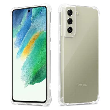 Samsung Galaxy S21 FE Suojakuori Kotelo (Läpinäkyvä)