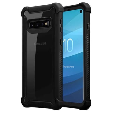 Samsung Galaxy S10 4G Suojakuori Kotelo (Musta)