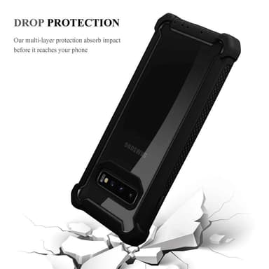 Samsung Galaxy S10 4G Suojakuori Kotelo (Musta)