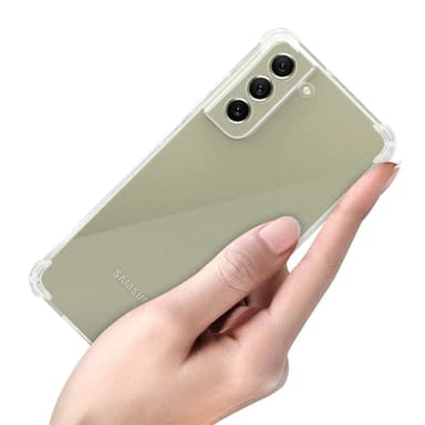 Samsung Galaxy S21 FE Suojakuori Kotelo (Läpinäkyvä)