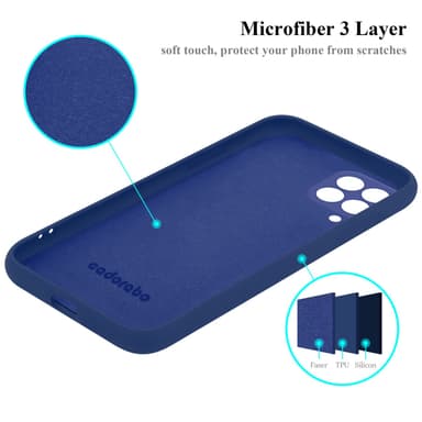 Samsung Galaxy M53 5G Suojakuori Kotelo (Sininen)