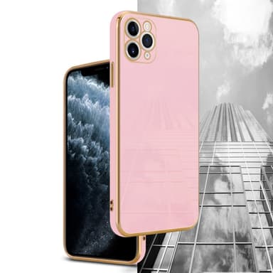iPhone 13 PRO Suojakuori Cover (Vaaleanpunainen)