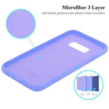 Samsung Galaxy S8 Suojakuori Kotelo (Violetti)