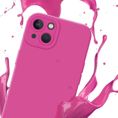 iPhone 14 PLUS Suojakuori Kotelo (Vaaleanpunainen)