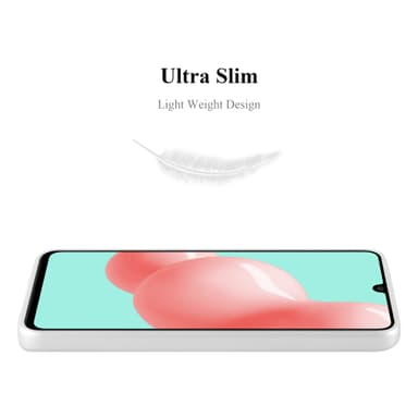 Samsung Galaxy A41 Suojakuori Kotelo (Hopea)