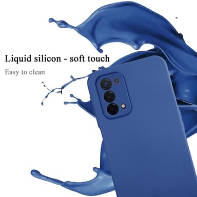 OPPO A54 5G / A74 5G Suojakuori Kotelo (Sininen)