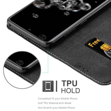 Samsung Galaxy S20 ULTRA Suojakuori Case (Musta)