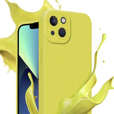 iPhone 14 PLUS Suojakuori Kotelo (Keltainen)