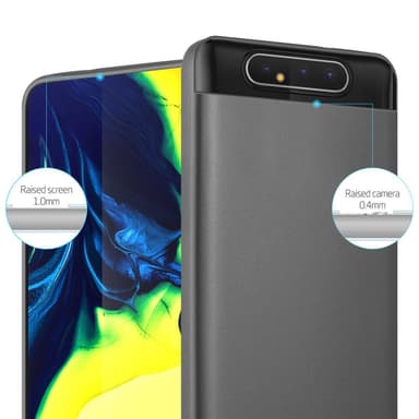 Samsung Galaxy A80 / A90 4G Suojakuori Kotelo (harmaa)
