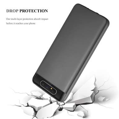 Samsung Galaxy A80 / A90 4G Suojakuori Kotelo (harmaa)