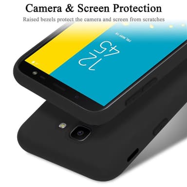 Samsung Galaxy J6 2018 Suojakuori Kotelo (Musta)