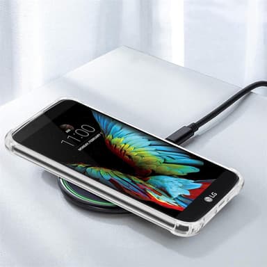 LG K10 2016 Suojakuori +2 Suojakalvo (Läpinäkyvä)