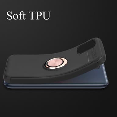 Samsung Galaxy A71 5G Suojakuori Kotelo (Musta)