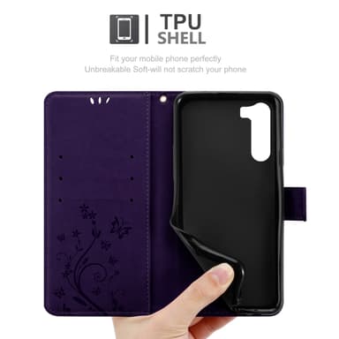 Motorola MOTO G200 5G Suojakuori Lompakkokotelo